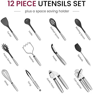 Stainless Steel Kitchen Utensil Set