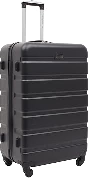 Travelers Club Harper Luggage, Black, 2 Piece Set