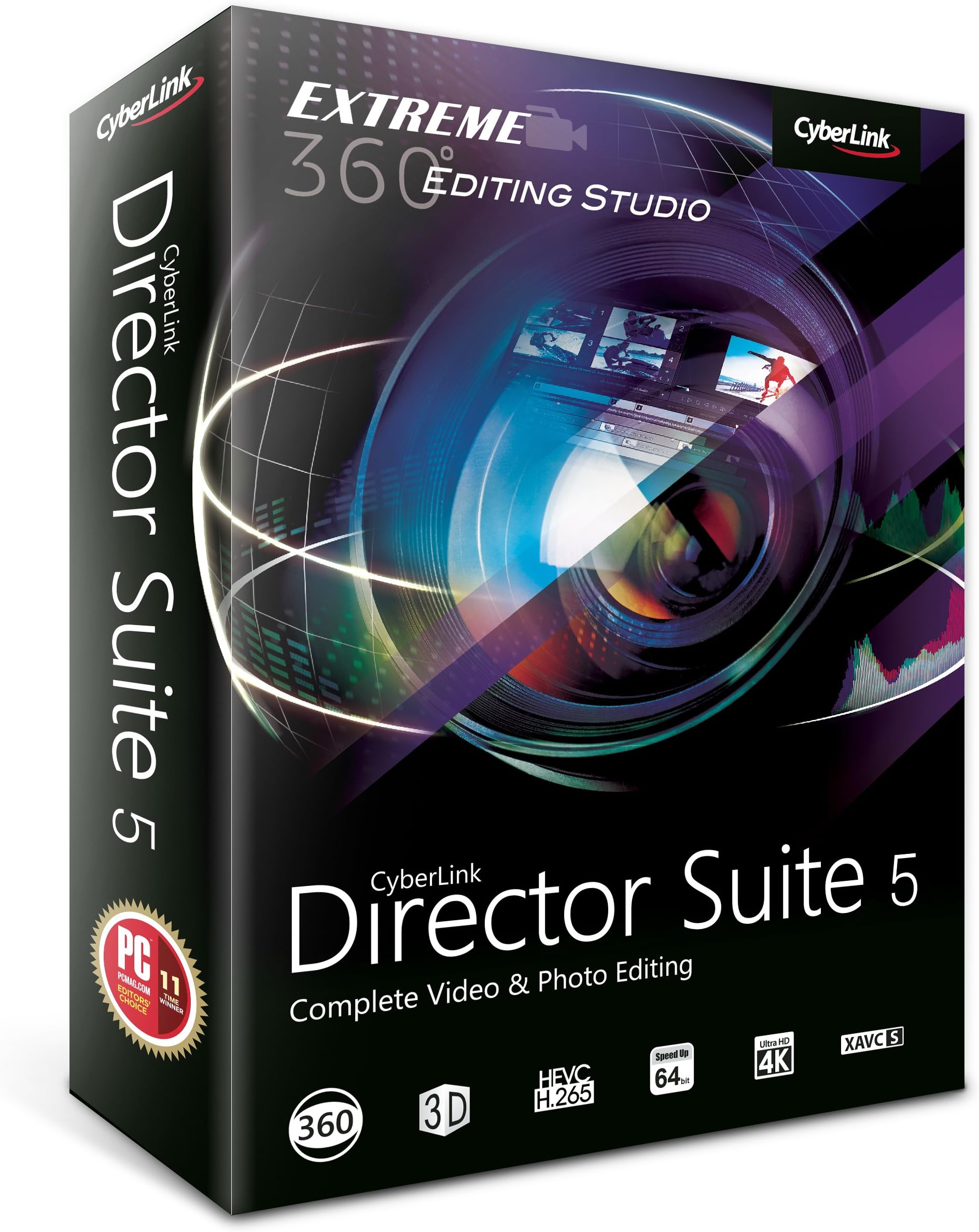 CyberLink Director Suite 5 - Complete Video and Photo Editing (PC)