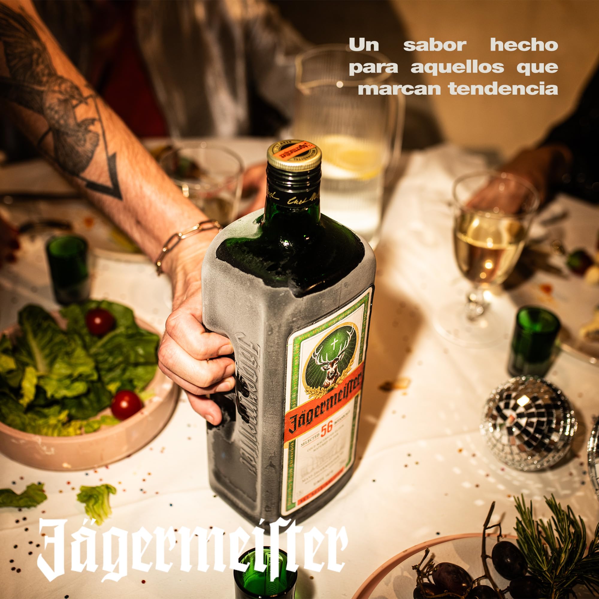 JÄGERMEISTER - Licor de Hierbas 3 l, con 56 Ingredientes Naturales