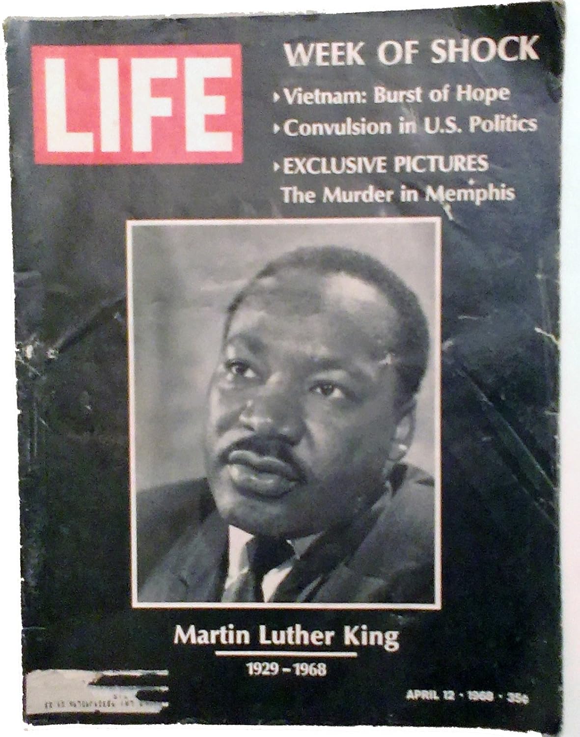 Amazon Com Life Magazine April 12 1968 Cover Martin Luther King 1929 1968 Life Magazine Staff Writers Ralph Graves Home Kitchen Amazon Com Life Magazine April 12 1968 Cover Martin Luther King 1929 1968 Life Magazine Staff Writers Ralph Graves Home Kitchen