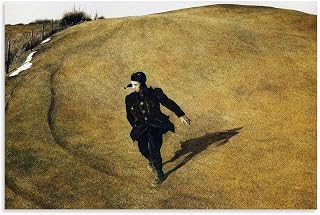 Andrew Wyeth Work Title(Winter-1946) beautiful Poster Picture Print Wall Art Painting Canvas Artworks Gift Idea Room Aesthetic 12x18inch(30x45cm)
