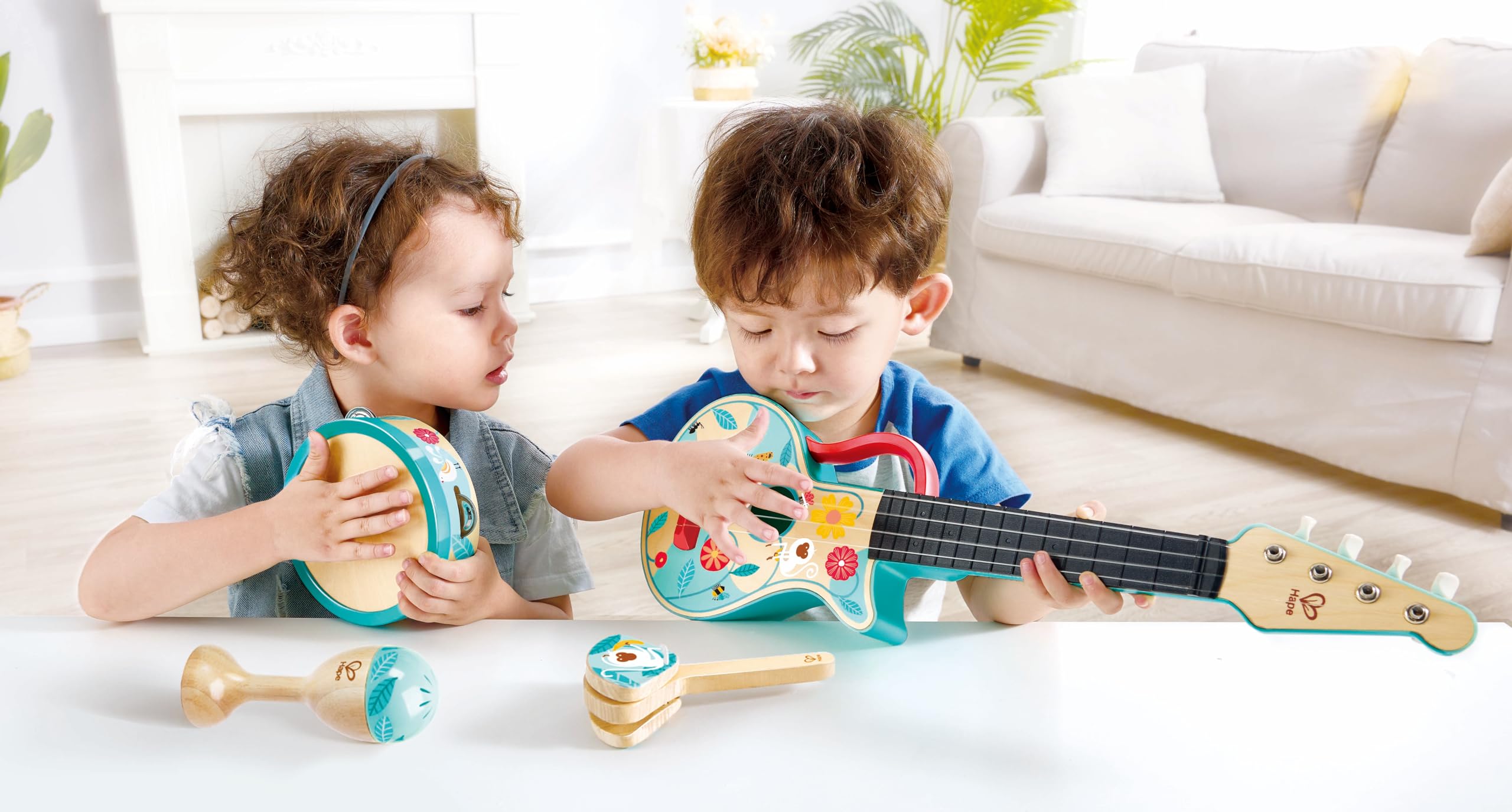 Hape - 4 In 1 Percussion Set (87-0638)