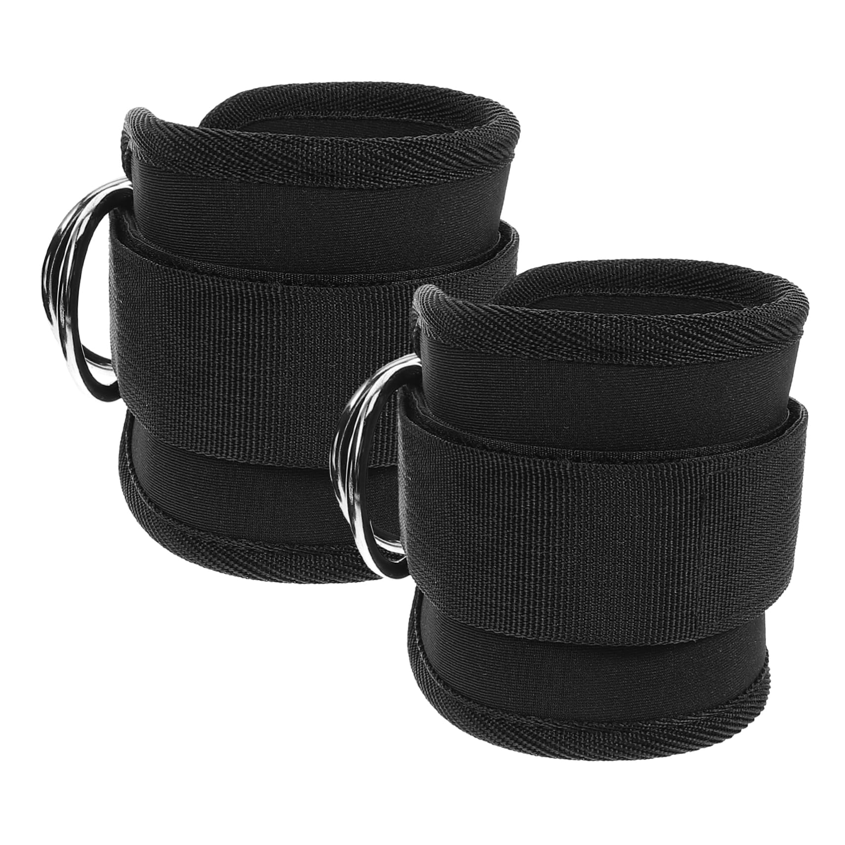 Supvox Kabelrollen Knöchel Schwarze Kickback Knöchelriemen Nylon Metall Knöchelriemen Für Kabelmaschinen Pp