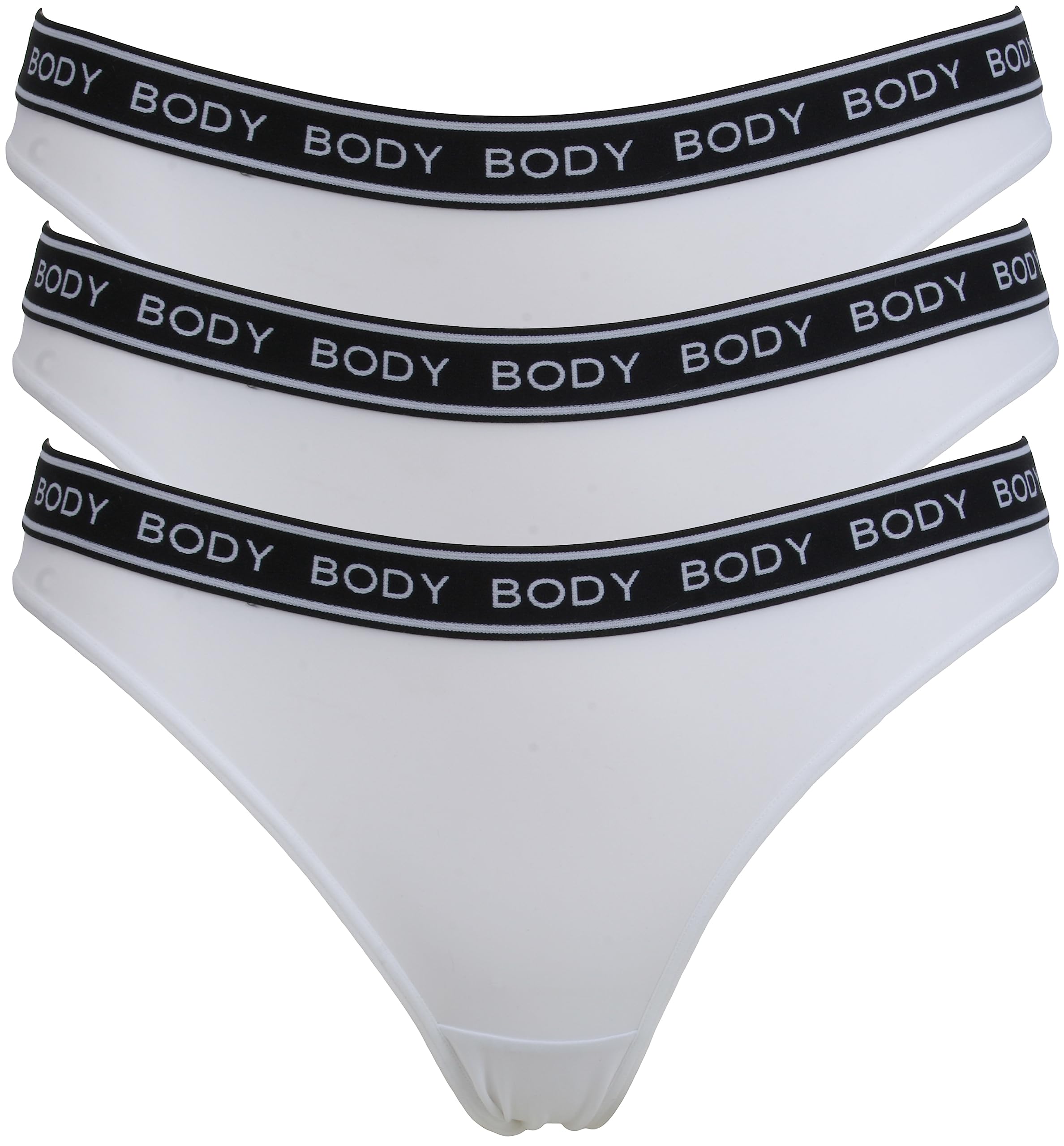 Ex-Store3 Pack Microfibre Thongs with Branded Band