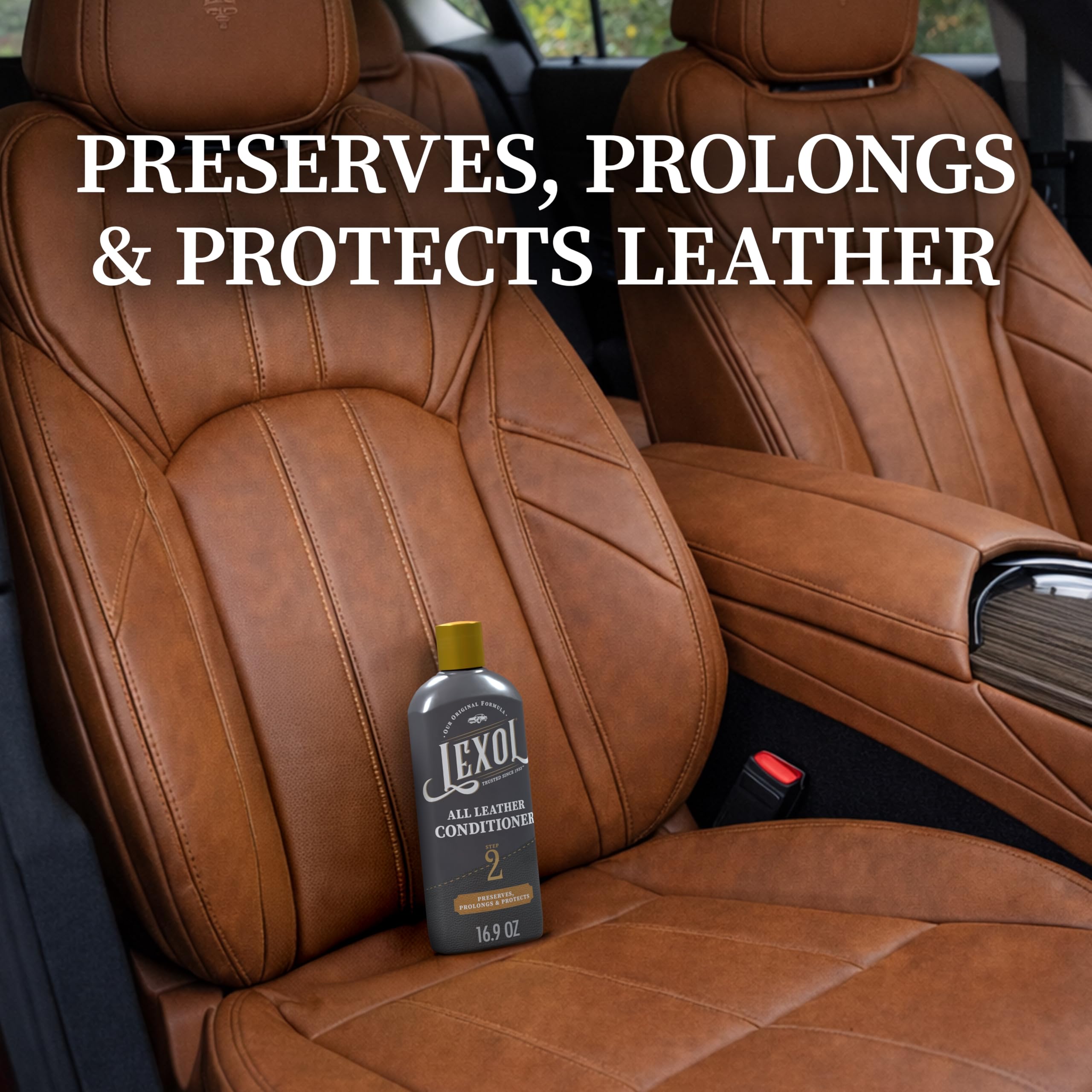 Lexol Leather Conditioner, Use on Car Leather, Furniture, Shoes