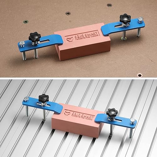 Miniatura 4 de Paquete de 4 abrazaderas de sujeción, abrazadera de enrutador CNC para carpintería y metalurgia, 3-7/20 pulgadas de largo x 4/5 pulgadas de ancho x