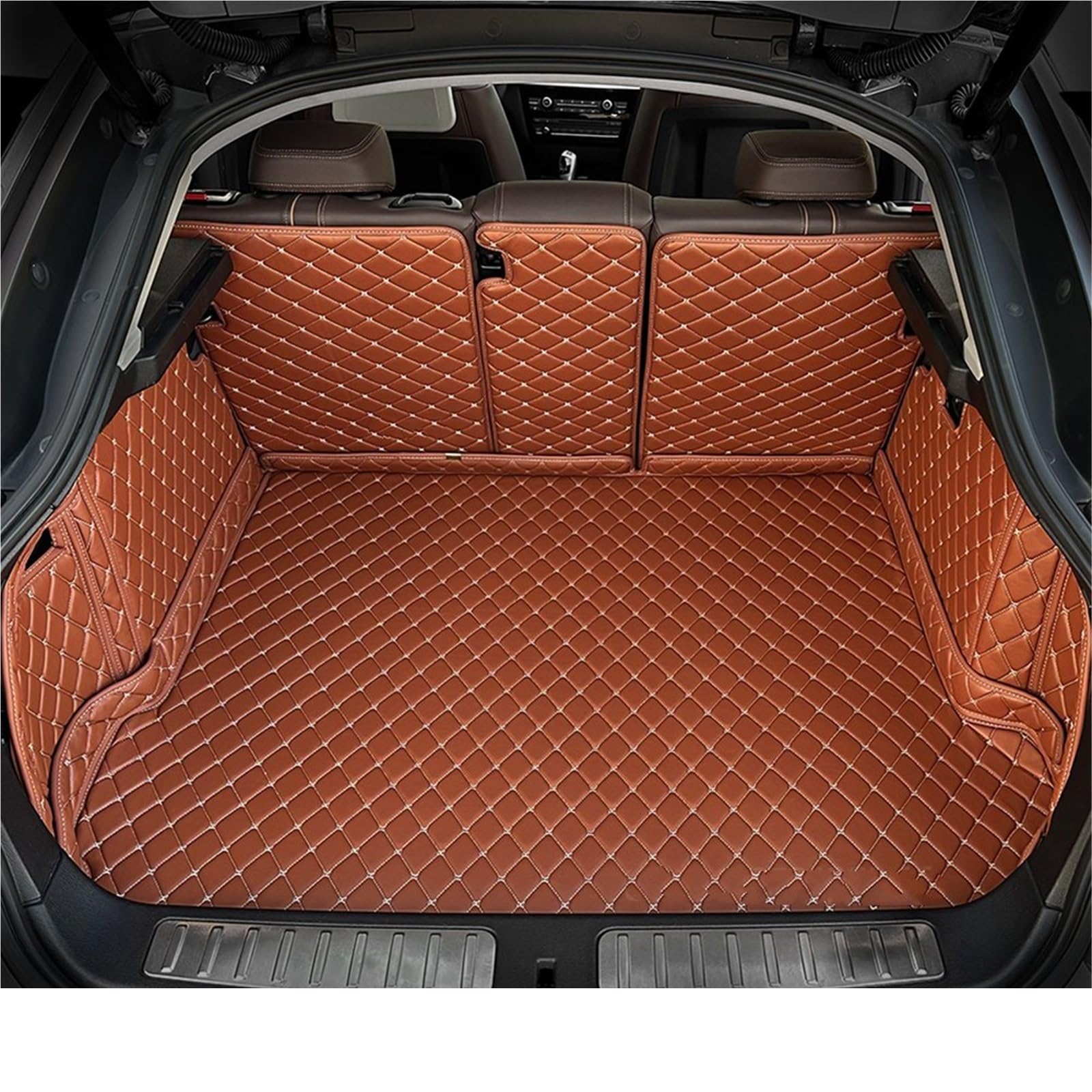 Tapis de coffre voiture imperméable et résistant pour Ford Edge 2009-2014