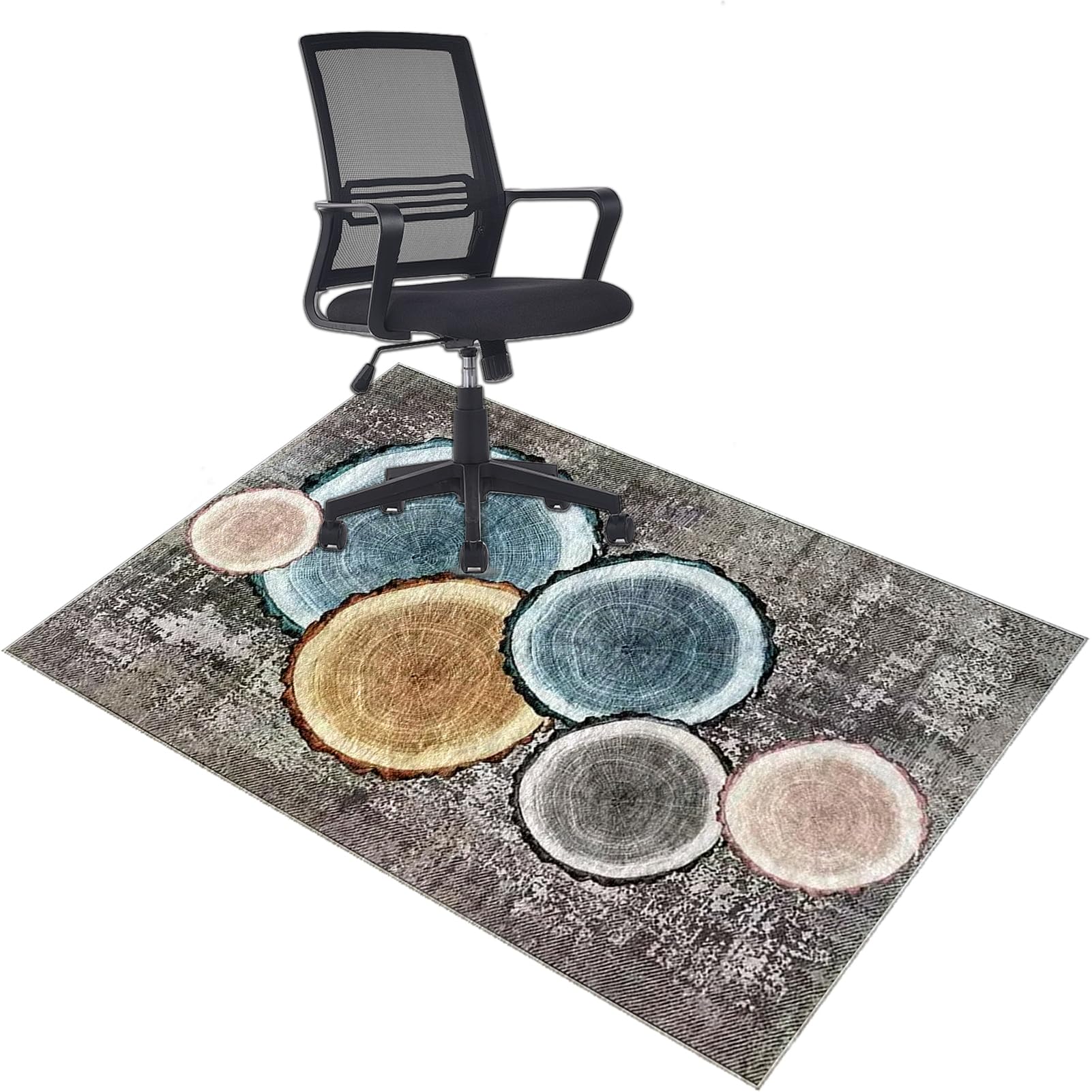 Heavy Duty Office Chair Mats for Carpeted and Hardwood Floor Low pile Chair Mat Soft and Comfortable Carpet Protectors Chair Mat Anti Slip Computer Desk Chair Mat Floor Gaming Chair Mat 120 x 140 cm
