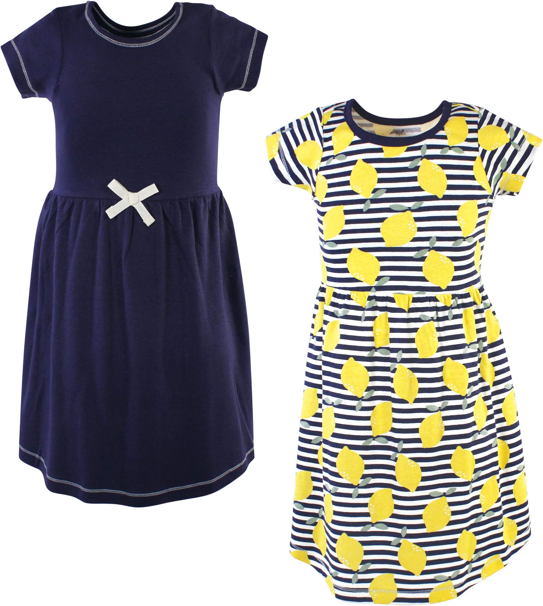 Girls, Toddler, Baby and Womens Organic Cotton Short-Sleeve and Long-Sleeve Dresses
