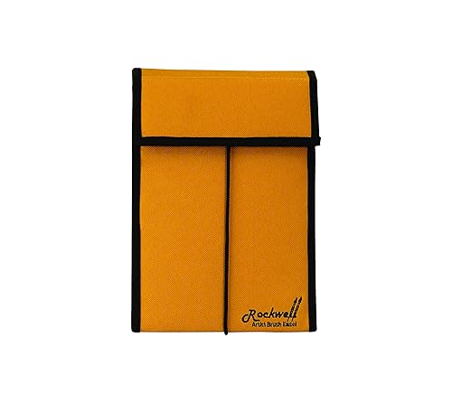 Rockwell Brush Easel Estuche de almacenamiento grande - Caqui