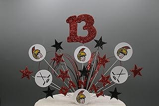 Golf Cake Topper Cake Decoration Cake Explosion Cake Spray Personalised Hearts On Wires 18th 21st 30th 40th 50th 60th 70th Any age Any colours 002