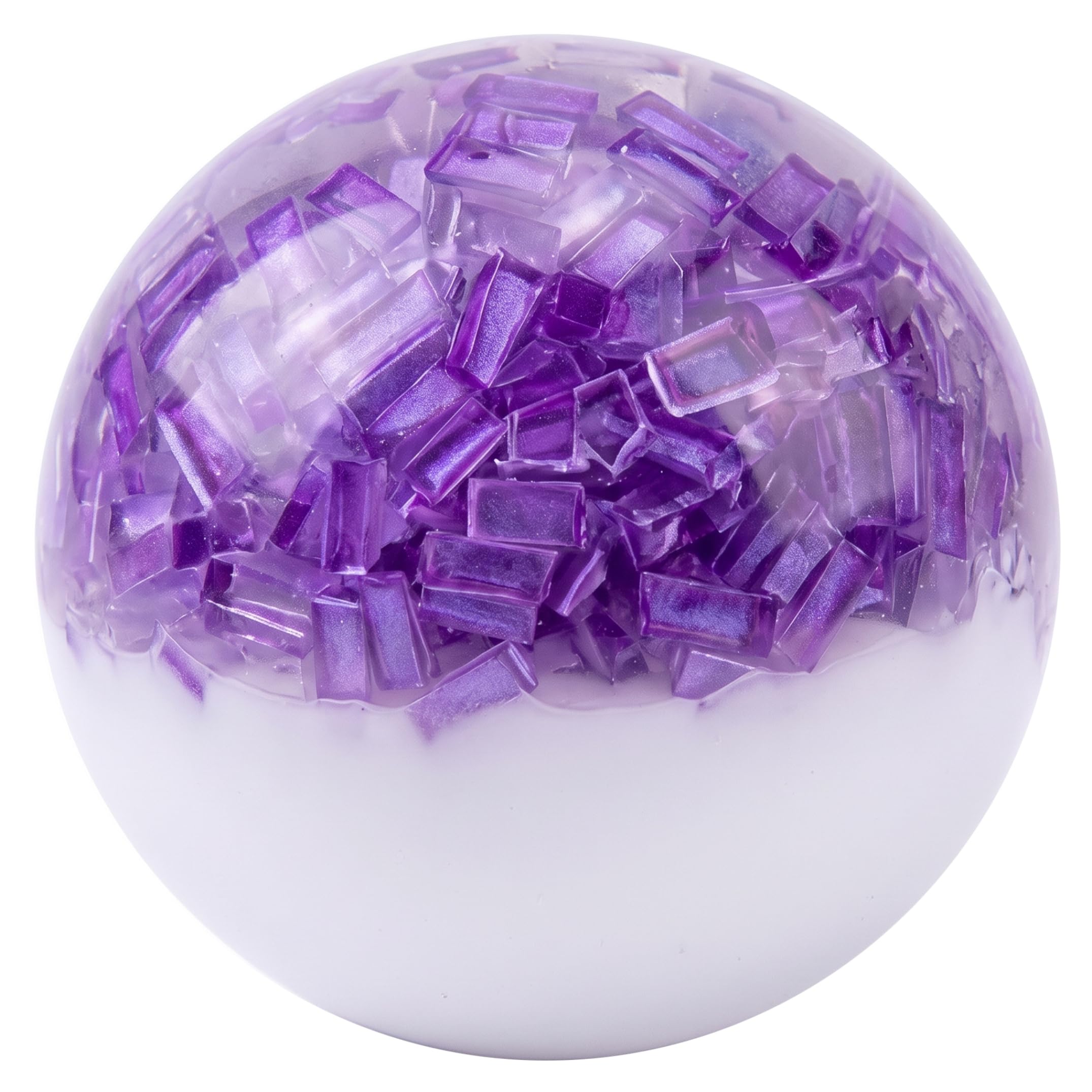 Squish Toys, Soft Stress Squeeze Toy, Anxiety Relief Toys With Ice Strip Filler, Purple