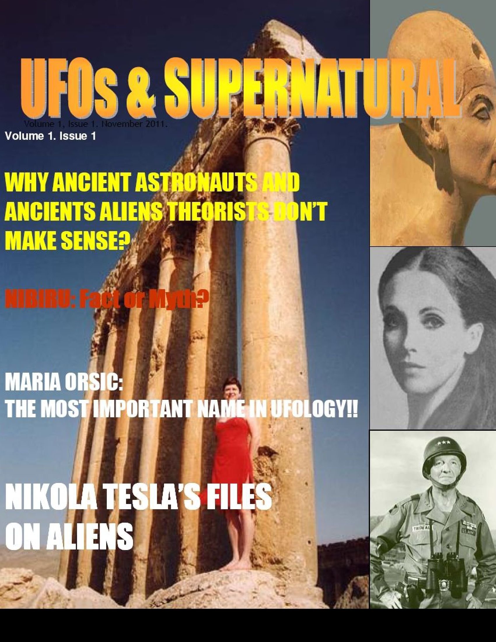 Ufos & Supernatural Magazine Volume 1, Issue 1