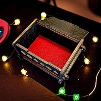 Vista 6 de Caja de dados - Negro - Beholder - 6x4x3