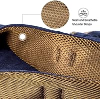 Vista 5 de TRANSON Art Portfolio Case Artist Mochila Bolsa de lona grande 26" x 19.5