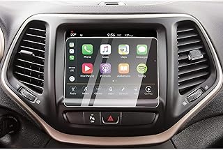 Tempered Glass Screen Protector Compatible with 2019-2021 Cherokee Uconnect 8.4 Inch Touch Screen,HD Clear,Scratch-Resistant,Anti Glare,Protecting Jeep 8.4 Inch Screen