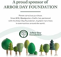 Vista 6 de Muñecas de madera con forma de papá grande de 3.5 pulgadas, paquete de 25 muñecas de madera para jugar, figuras de madera de abedul fuerte, sin