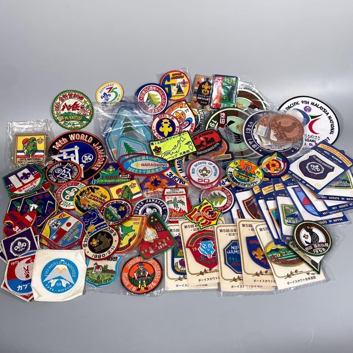 Amazon.co.jp: 当時物 ボーイスカウト グッズ まとめ BIG ワッペン