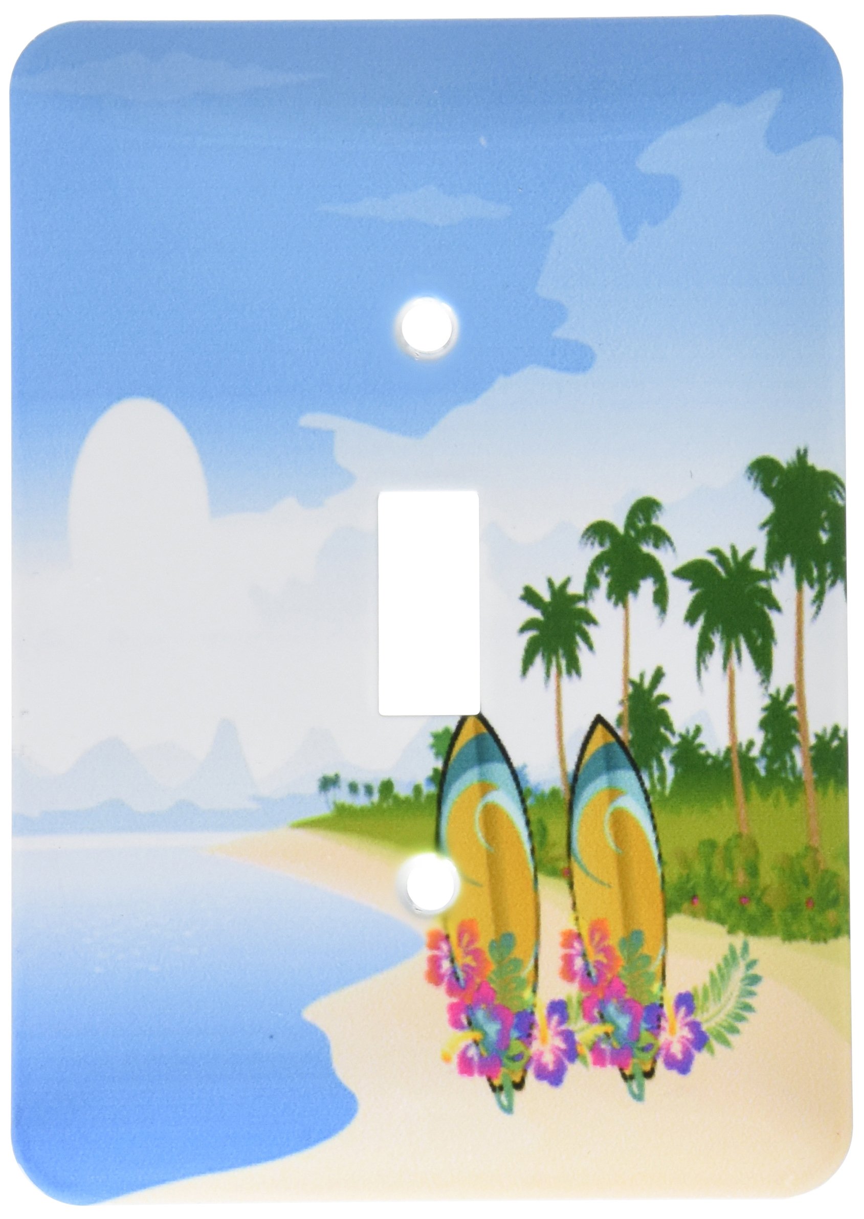 Image de palm tree island pour interrupteur de surf afin de relooker une chambre ado
