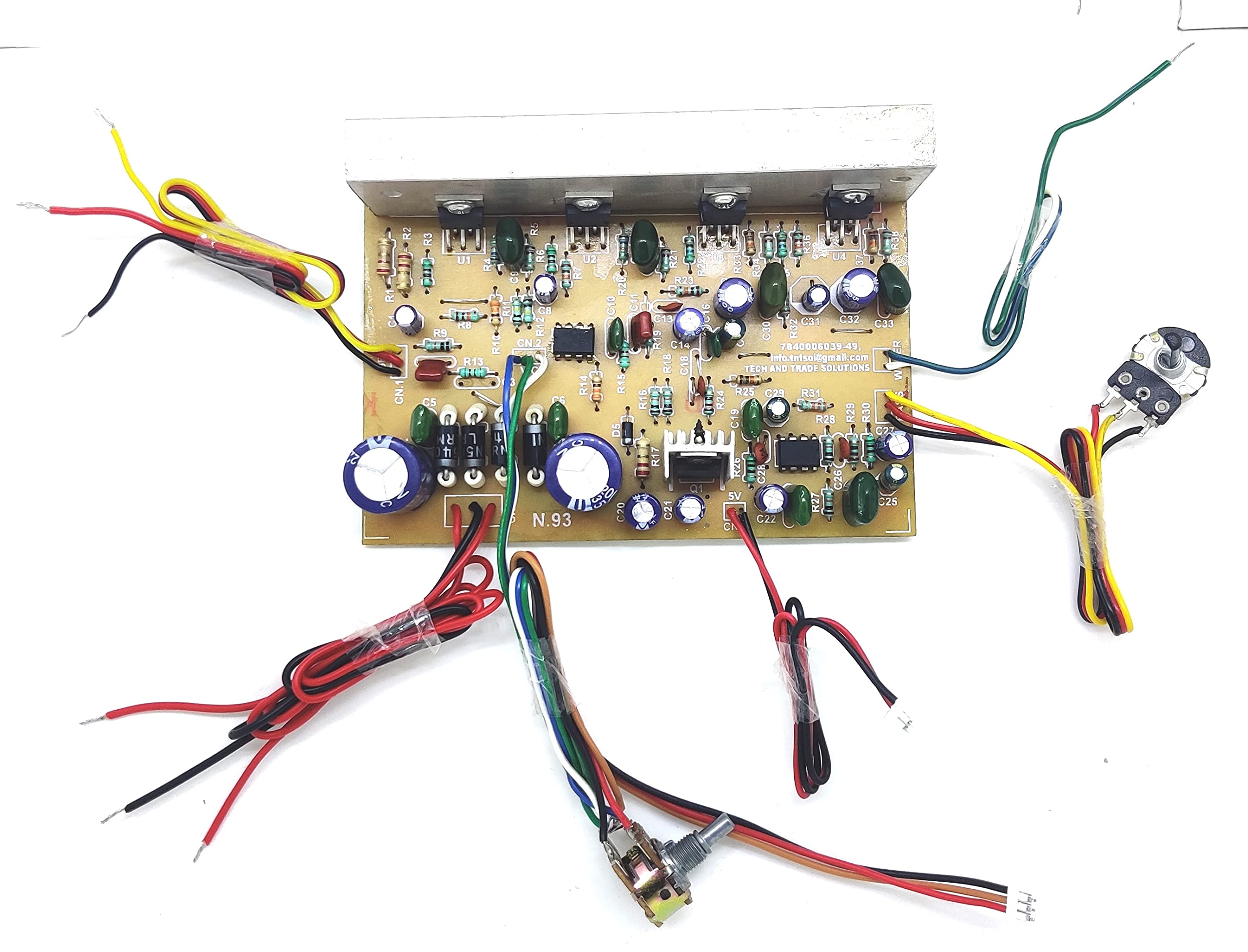 TDA2030 IC BASED 4.1 AND 2.1 CHANNEL 4 IC CONVERTIBLE TOWER SPEAKERS HOME THEATER AMPLIFIER MAIN BOARD-image-23
