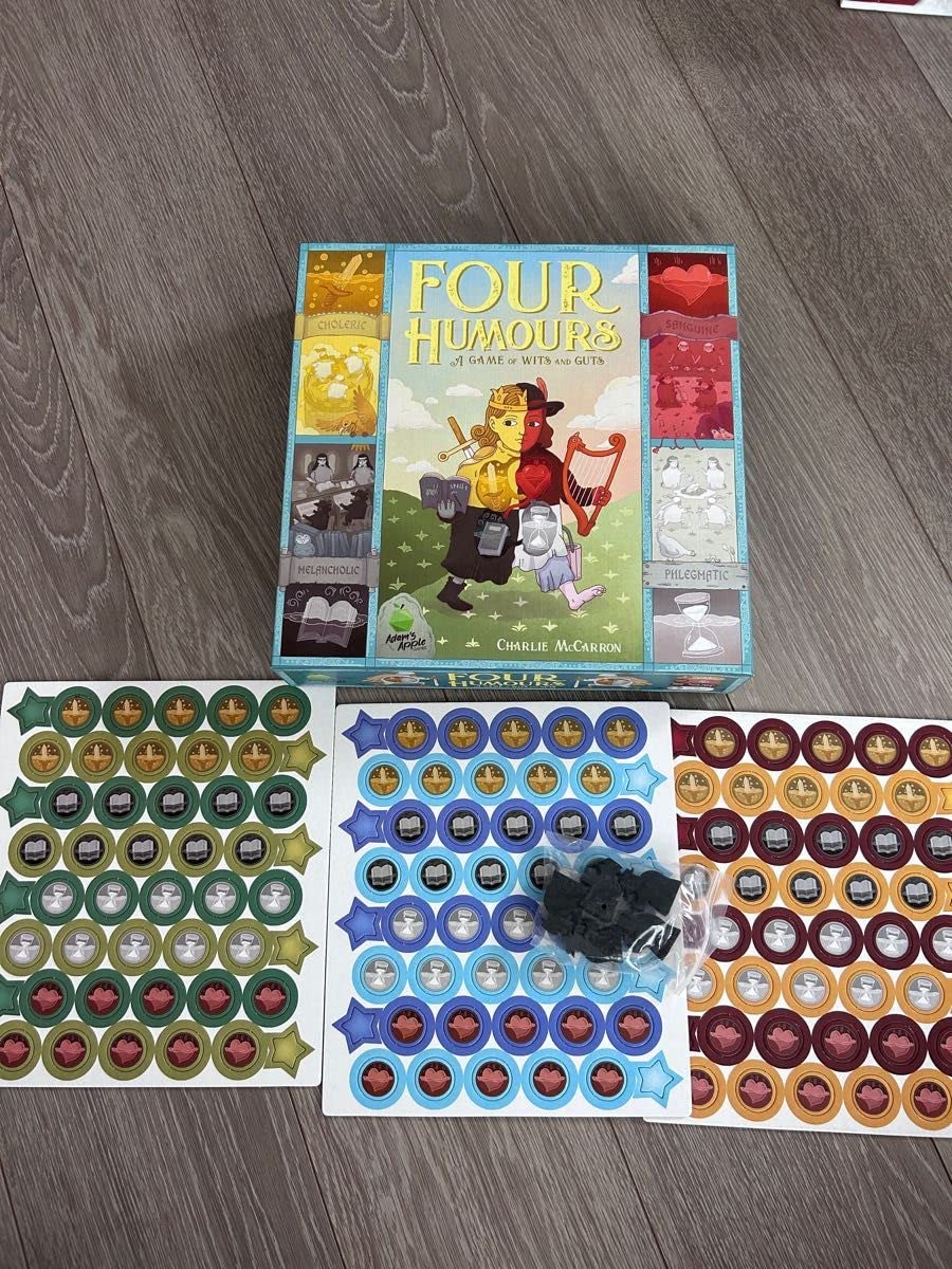 フォー・ヒューモア (Four Humours) ボードゲーム キックスターター Amazon | フォー・ヒューモア (Four Humours) ボードゲーム