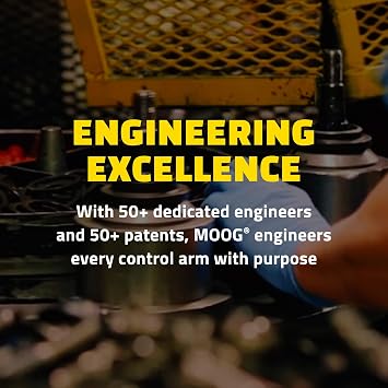 MOOG Front Upper Suspension Ball Joint - Direct Fit Replacement Part - For Heavy Duty Truck Component & Suspension System - Precision Engineered Arm - Rust Resistant Steel