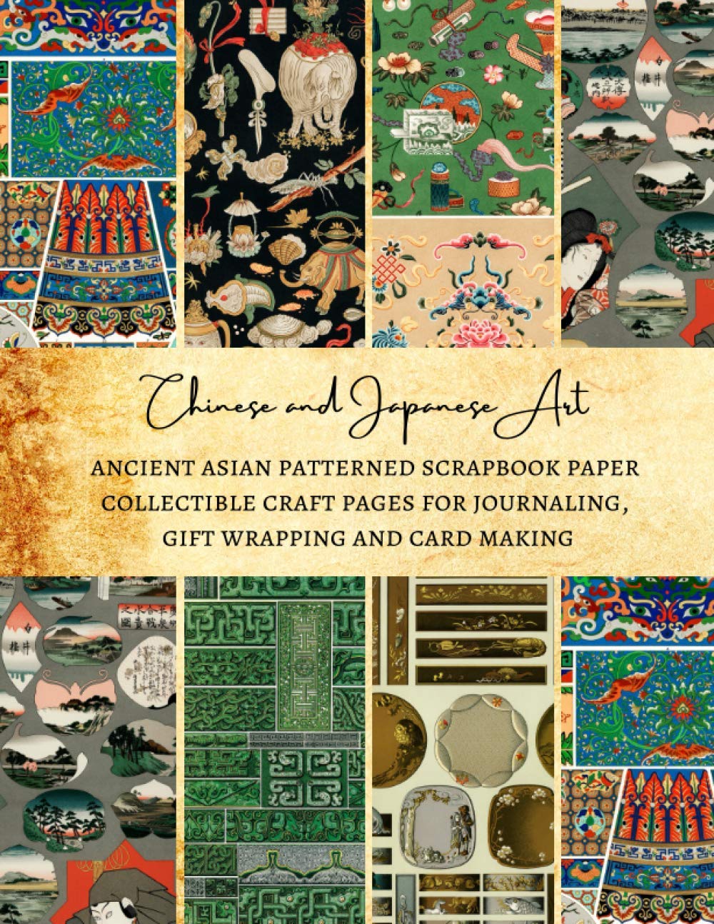 Chinese and Japanese Art | Ancient Asian Patterned Scrapbook