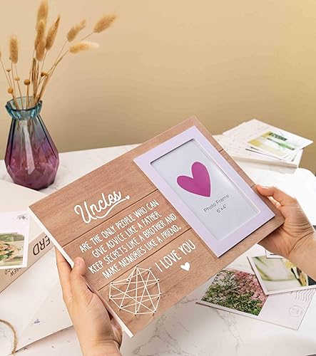 Miniatura 271 de NZY Regalos de aniversario, cumpleaños, San Valentín, Navidad, marco de regalo para novio, novia, marido, esposa, pareja, mejor amigo, único