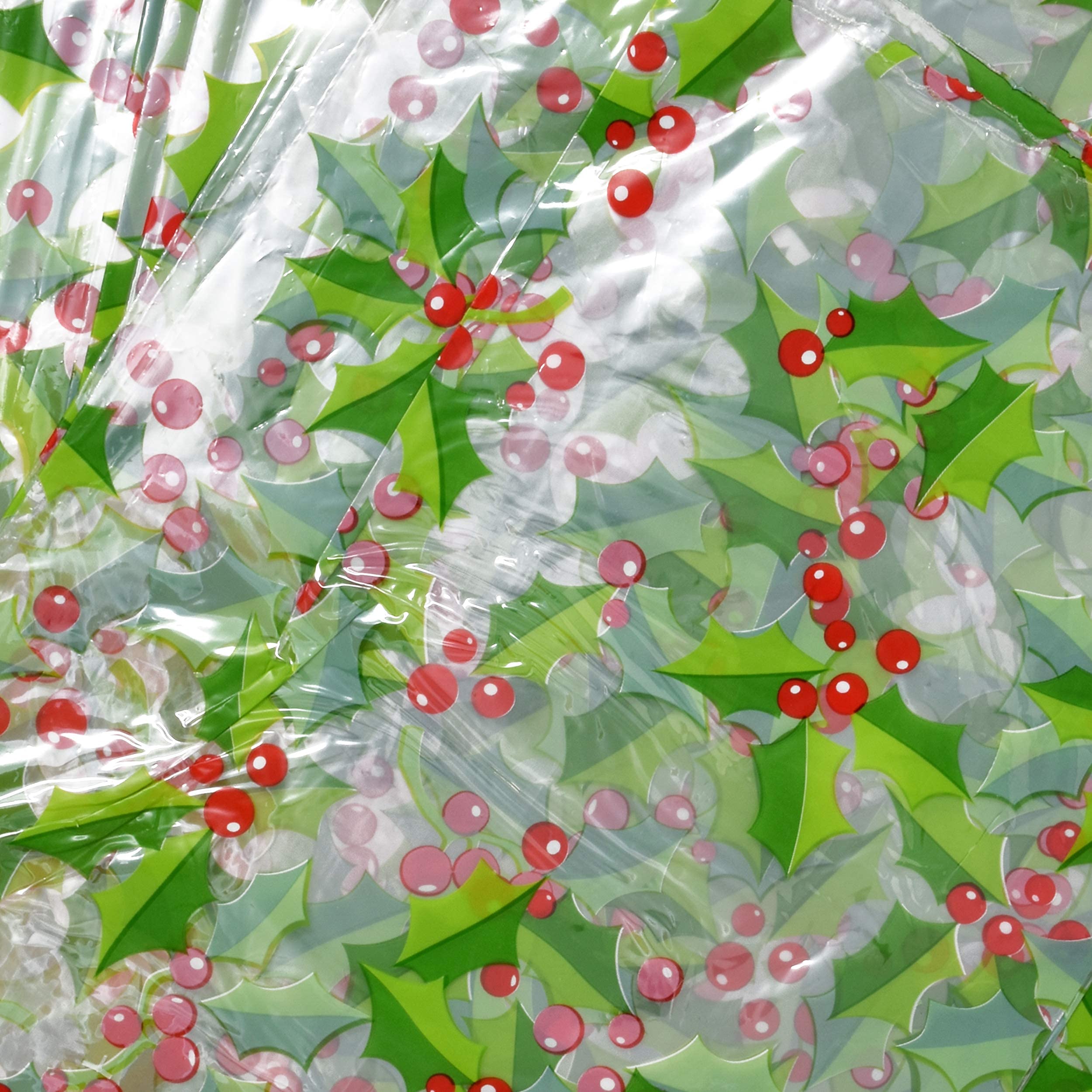 Large Christmas Cellophane Gift Bags CUDICY Christmas Cellophane Gift Bags 10pcs Large Holiday Reusable Shopping Bags Christmas