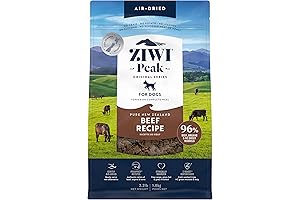 Ziwi Peak Beef Air-Dried Dog Food – Wholesome, Grass-Fed, Grain-Free, Freeze-Dried