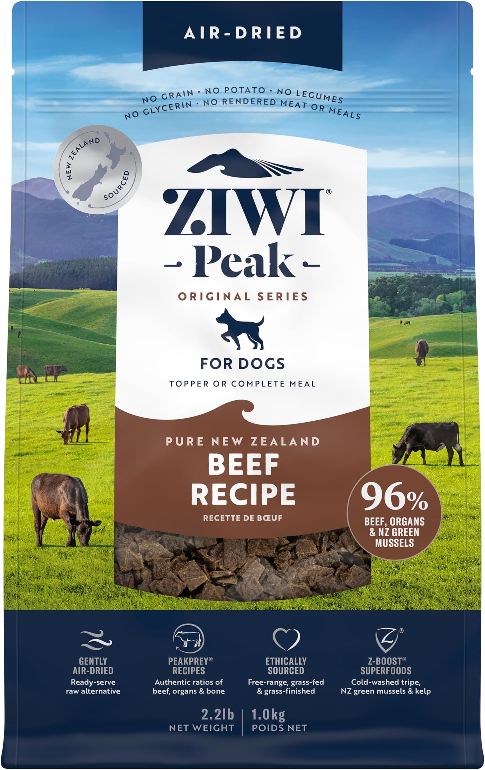 Peak - Beef Air Dried Dog Food