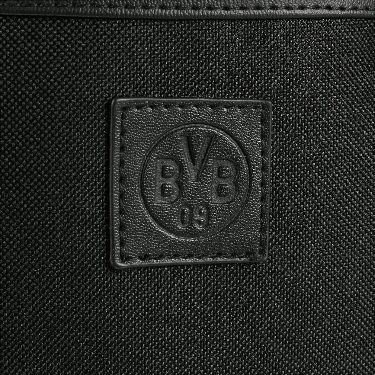 Borussia Dortmund BVB Messanger Tasche, Schwarz, One Size