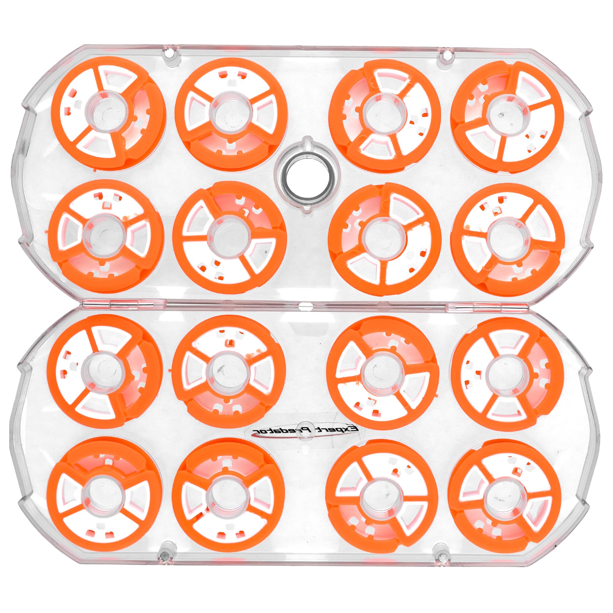 Expert Predator Silicone Fishing Line Winder Set Box of 16 Foam Washers