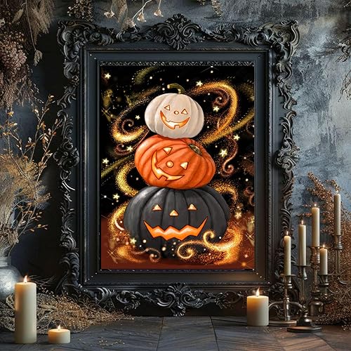 Vista 87 de xackcme Pintura de montaña por números para adultos, pintura de paisaje por número sobre lienzo sin marco, pintura al óleo de paisaje lunar