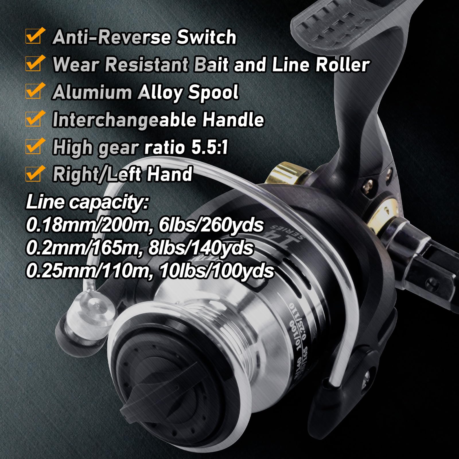 Alwonder Fishing Rod Reel Combo - Image 4