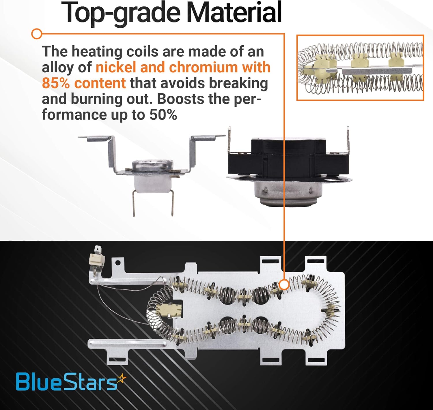 Buy 8544771 Dryer Heating Element, 279816 Thermal CutOff, 279973