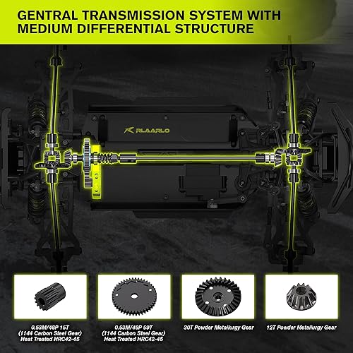Miniatura 10 de 112 Brushelss - Autos RC para adultos de velocidad máxima de 50+ MPH RC Buggy todo terreno 4W todoterreno Monster Trucks Auto impermeable con