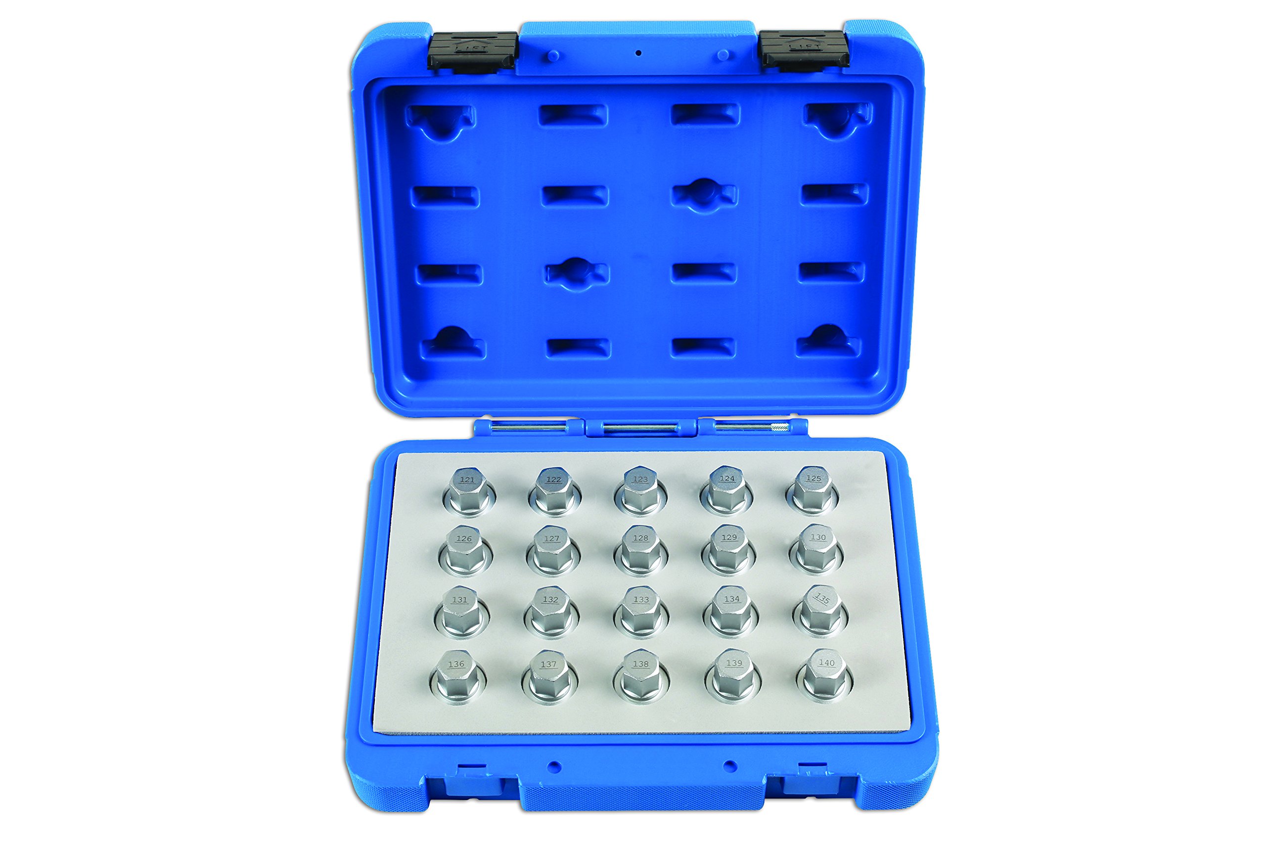 Laser6862 Locking Wheel Nut Key Set 20pc - for Vauxhall, Opel