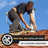 Vista 5 de Lockport Cinta de papel de aluminio de 2 pulgadas x 45 yardas - Cinta de aluminio - Sellado de conductos HVAC, ventilación de secadora, cinta