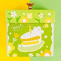 Vista 8 de Send A Cake - Caja de regalo de explosión para amigos de feliz cumpleaños, lista para regalar con mariposas voladoras, dulces, chocolates y mini