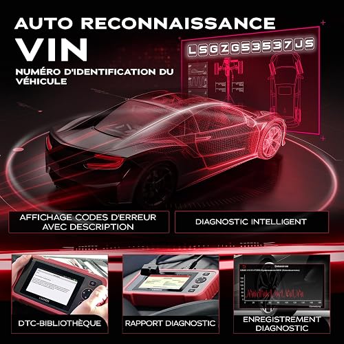 LAUNCH CRP 129 Evo Valise Diagnostic Auto OBD2 4 Système 8 Réinitialisation - 7