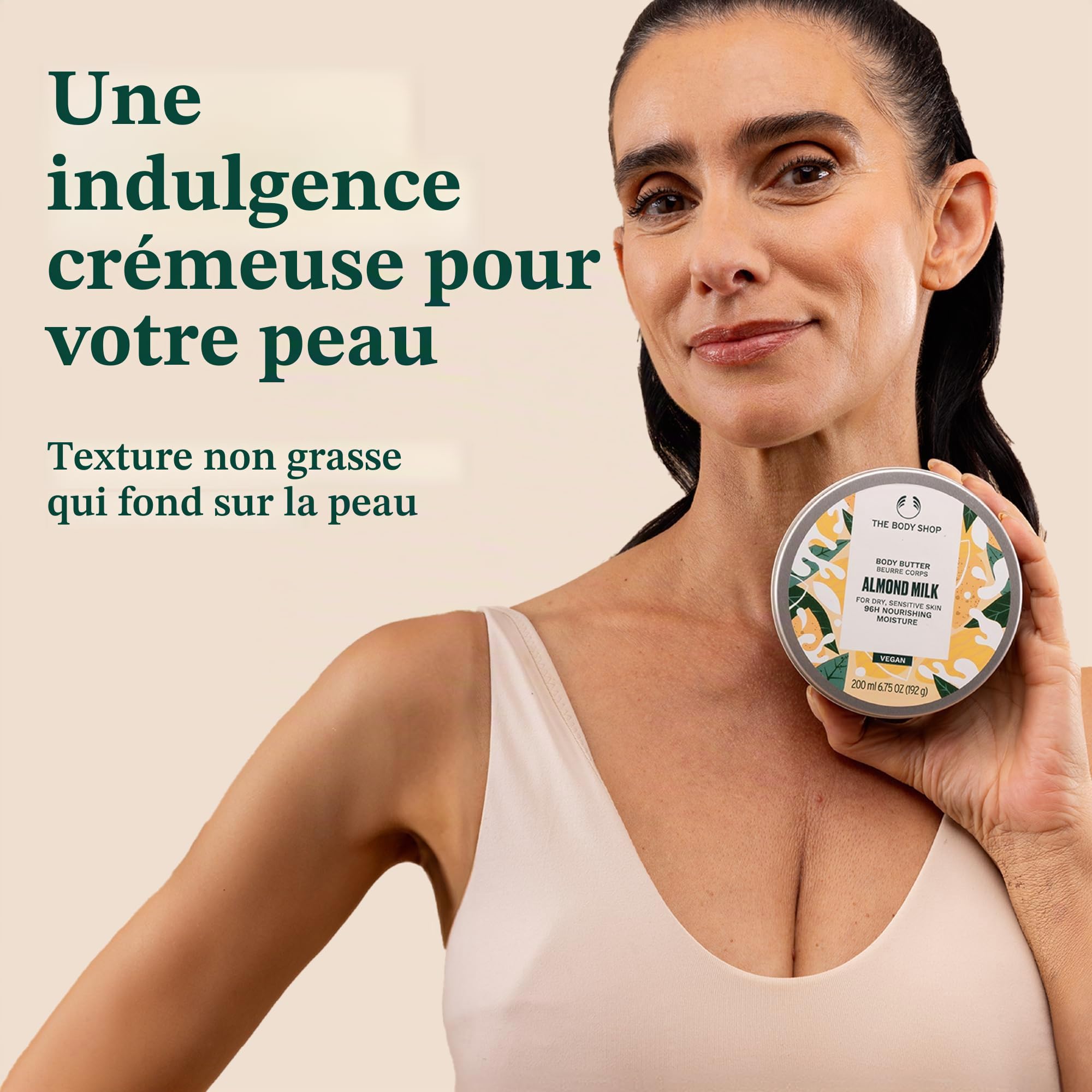 THE BODY SHOP Beurre corporel au lait d'amande 200 ml