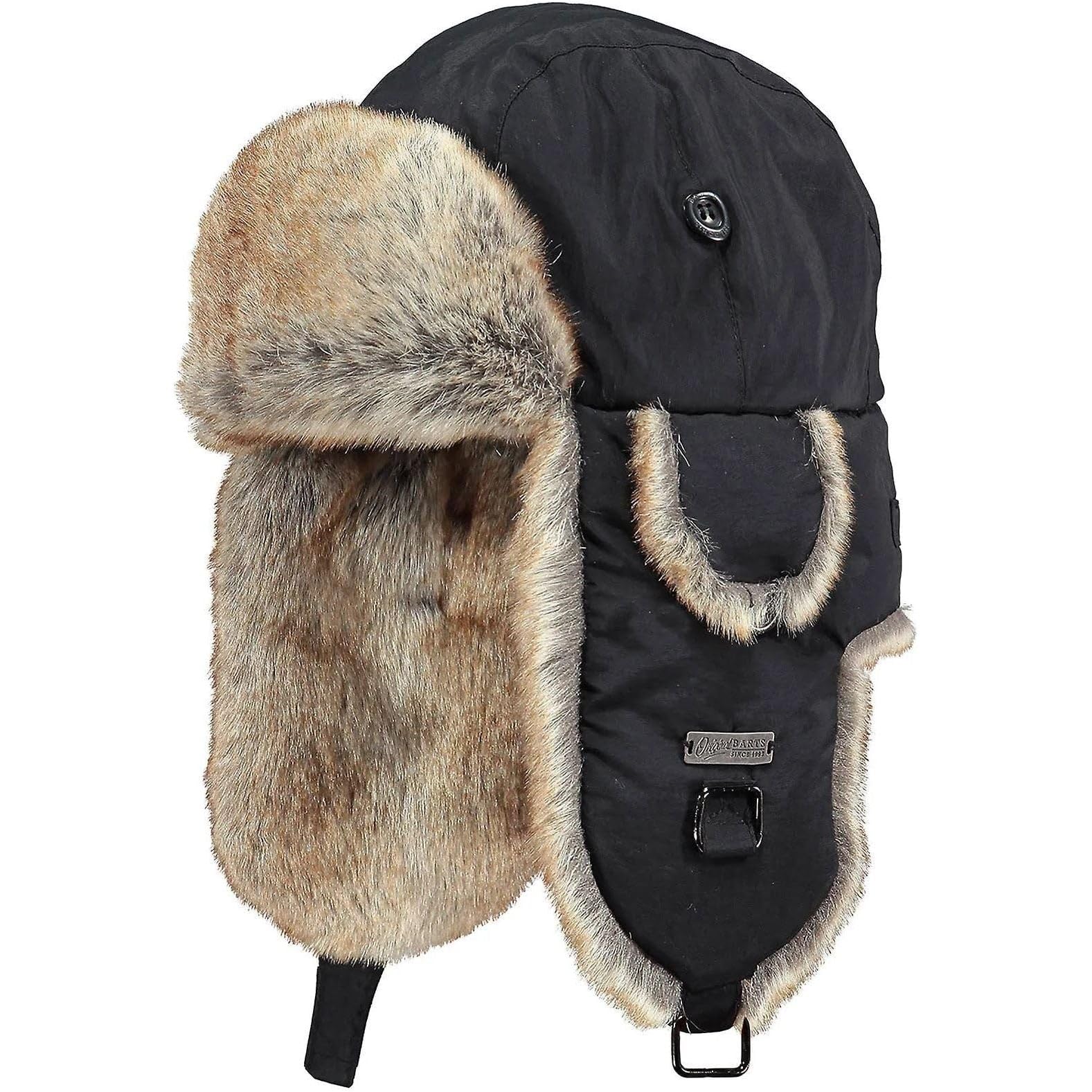 Barts Kamikaze Black Trapper Hat