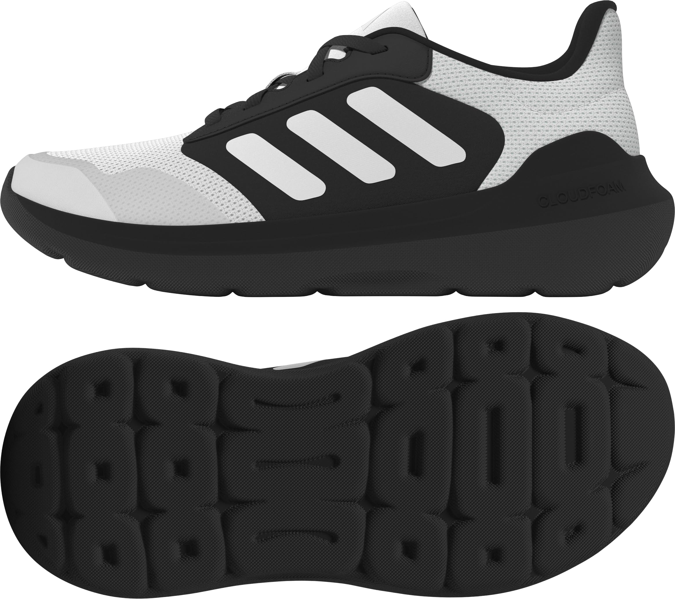 adidas Unisex niños TENSAUR Run 3.0 Shoes Junior, Core Black/FTWR White/Core Black, 38 EU