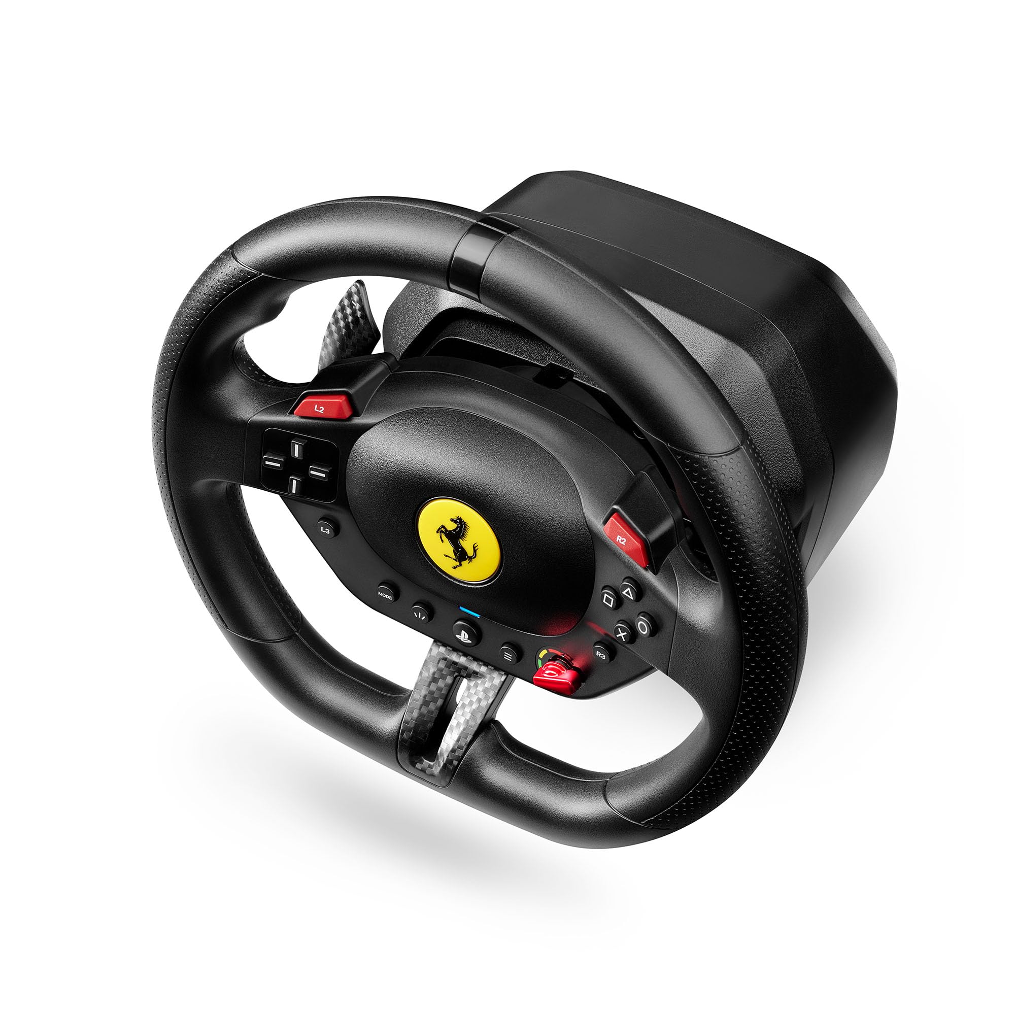 Thrustmaster T98 Ferrari 296 GTB – Volante da Corsa con Pedali per PS5, PS4 e PC, Replica Ufficiale Ferrari, Tecnologia Bungee Cord, Sensori Magnetici H.E.A.R.T - 2
