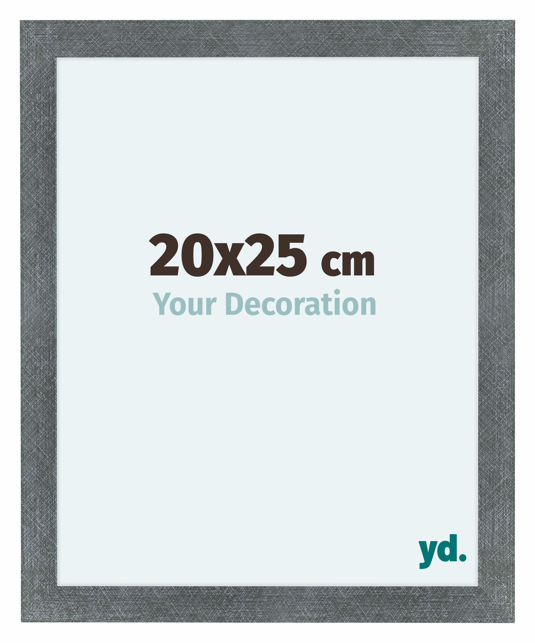 Your Decoration - Picture Frame 20x25 cm - Iron Swept - Decorative Wall Frame in MDF with Antireflection - Frame 20x25 - Como — image 1