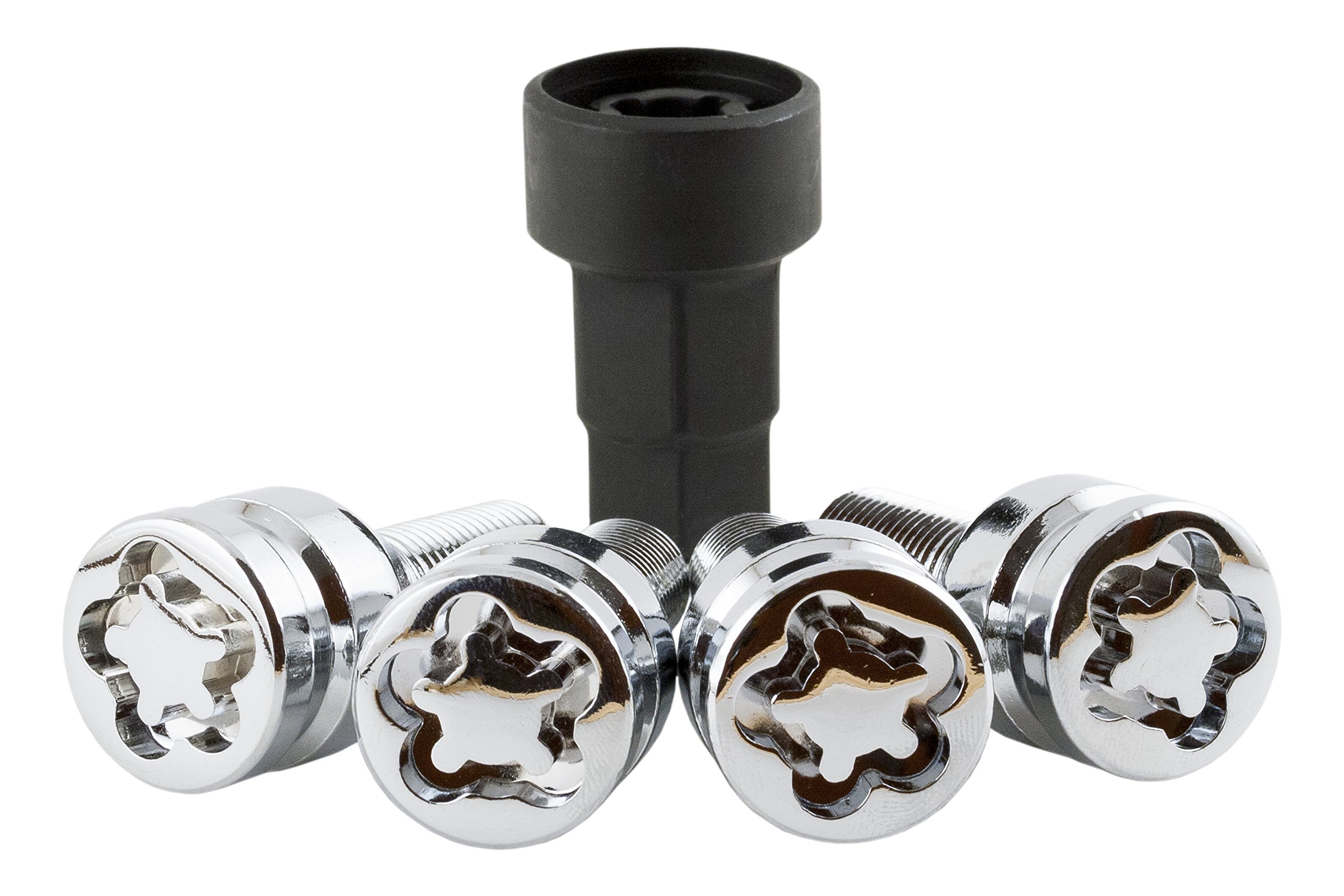 ABC Locks BC Corona TOR9940 Bulloni Antifurto Ruote Auto M12 x 1,25 L 24 mm 17