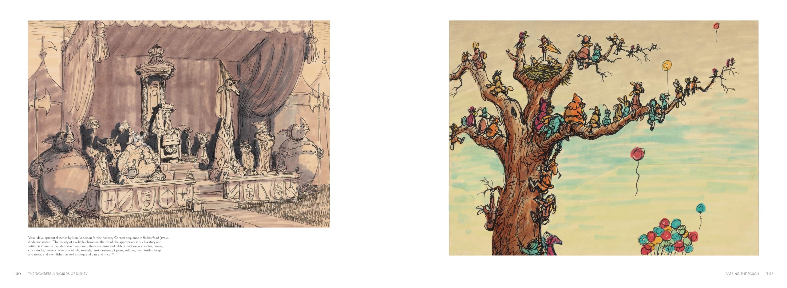 Disney The Wonderful Worlds of Disney: The Scenic Art of Walt Disney Animation Studios