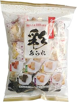 あられ出品 Amazon.co.jp: きらら 彩あられ 125g×6袋 : 食品・飲料・お酒